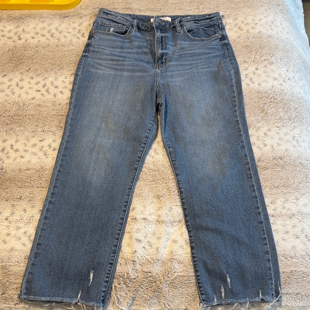 Eunina Straight Leg Blue Jeans
